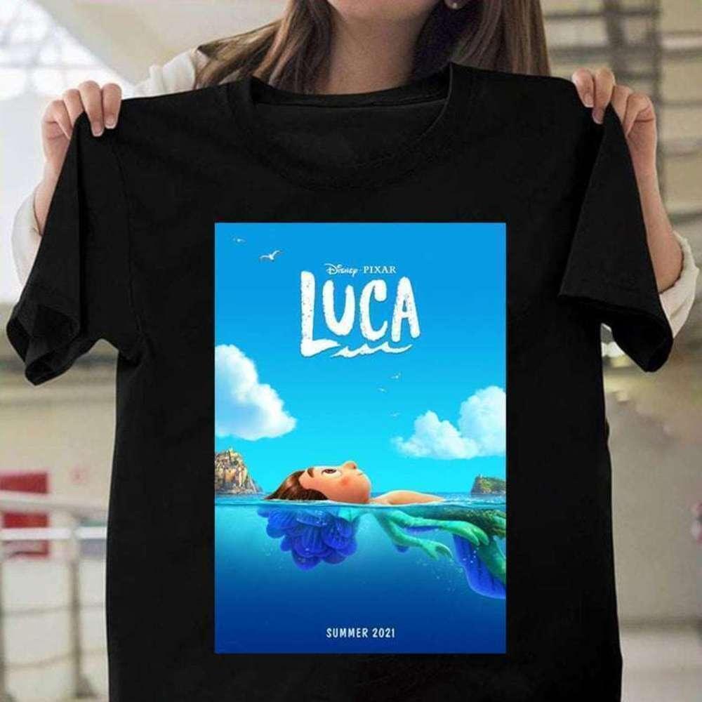 Disney Pixar Luca Big Luca Movie Fan Retro Graphic TShirt
